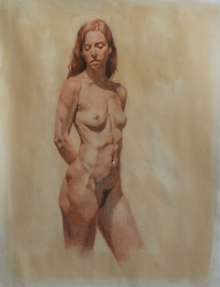 Composure in Red Chalk by Jason Jenkins