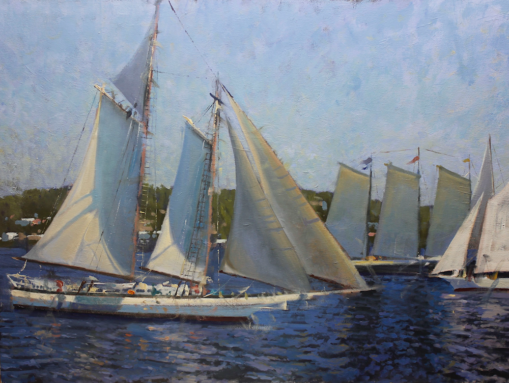 Regatta by Roger Dale Brown Art Renewal Center