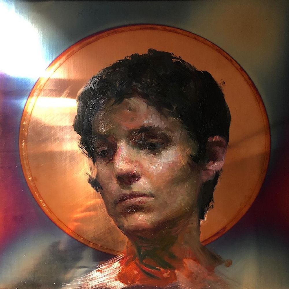 Portrait Painting on Copper Art Renewal Center