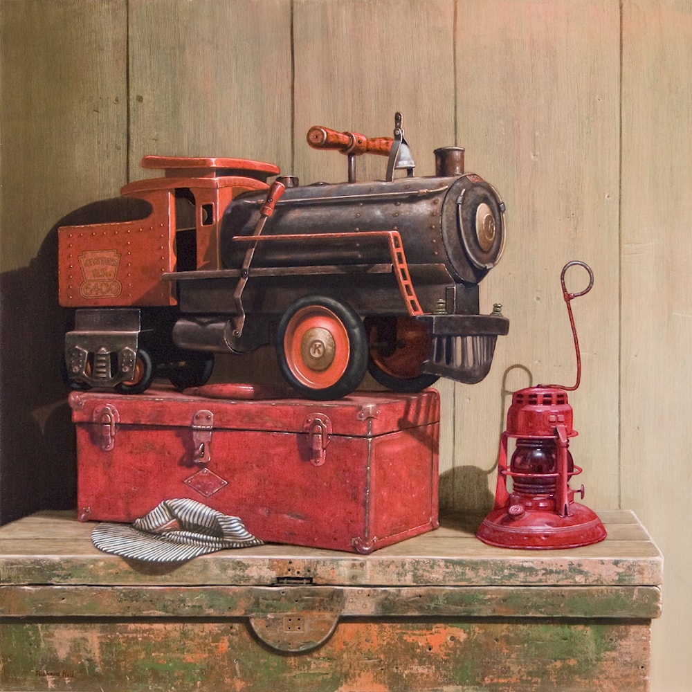 Riding the Rails by Richard Hall Art Renewal Center