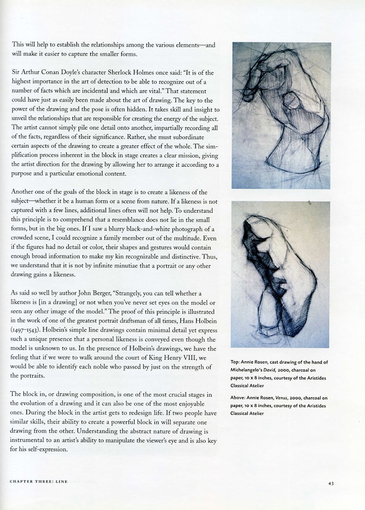 Article / Classical Drawing Atelier by Juliette Aristides - Art Renewal
