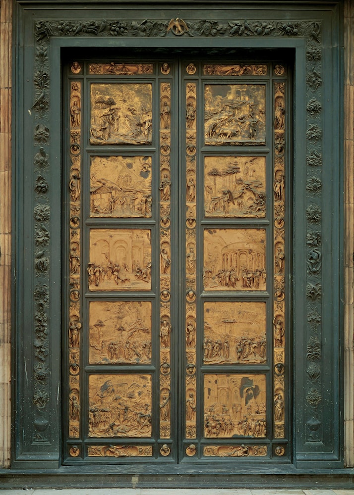 Eastern Door of the Baptistry by Lorenzo Ghiberti - Art Renewal Center