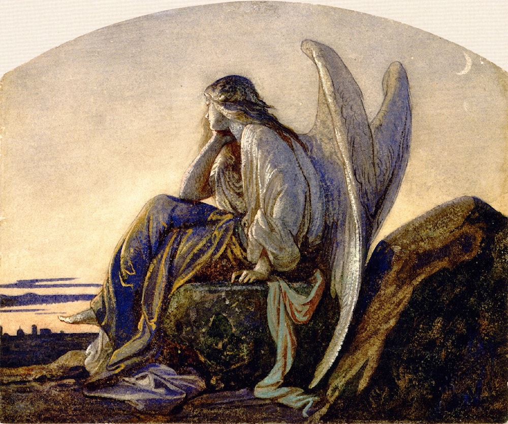 The Evening Angel by Alexandre Cabanel - Art Renewal Center