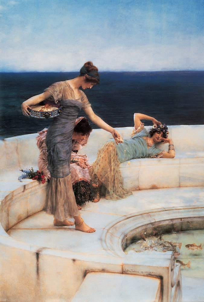 Silver Favorites by Lawrence Alma-Tadema
