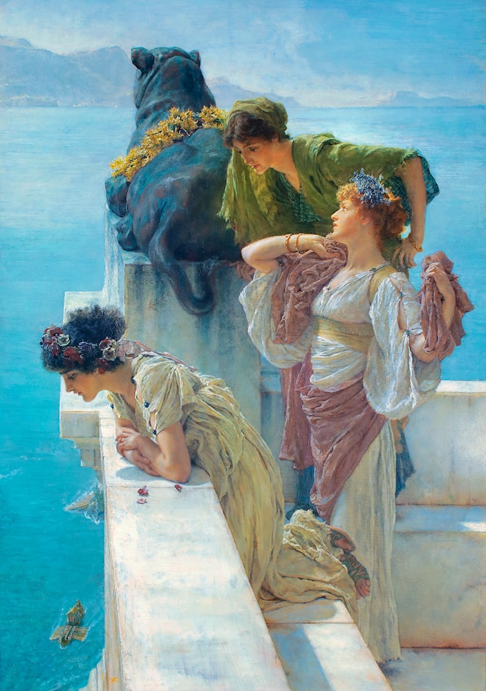 A Coign of Vantage by Lawrence Alma-Tadema
