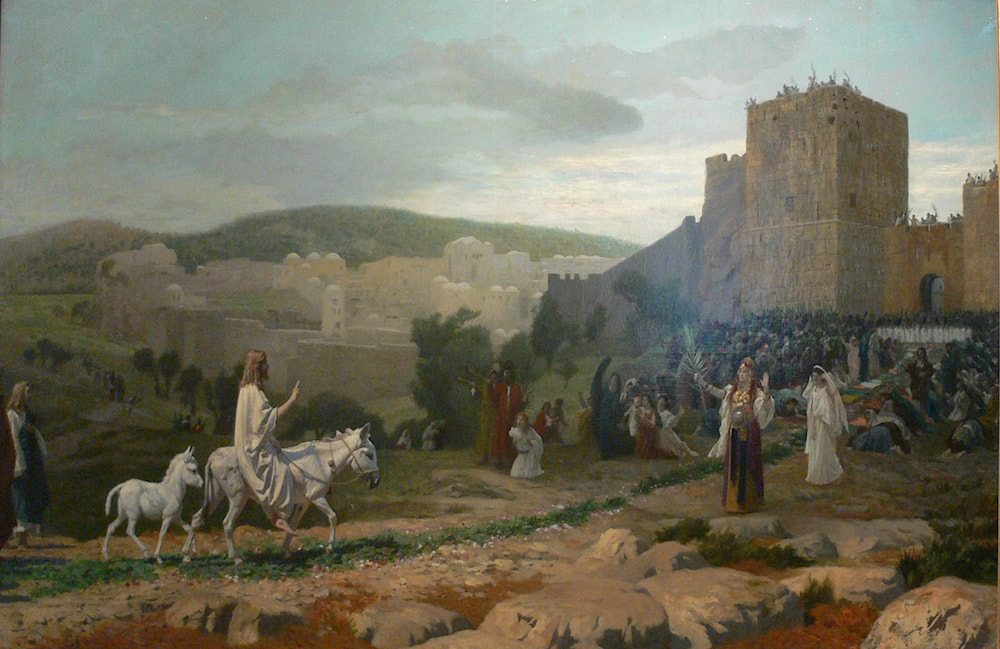 Entry of the Christ in Jerusalem by JeanLéon Gérôme Art Renewal Center