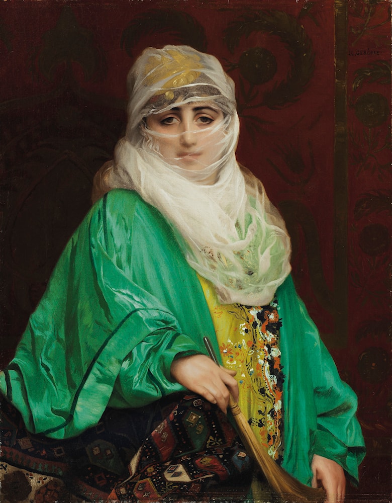 Femme de Constantinople, debout by Jean-Léon Gérôme - Art ...