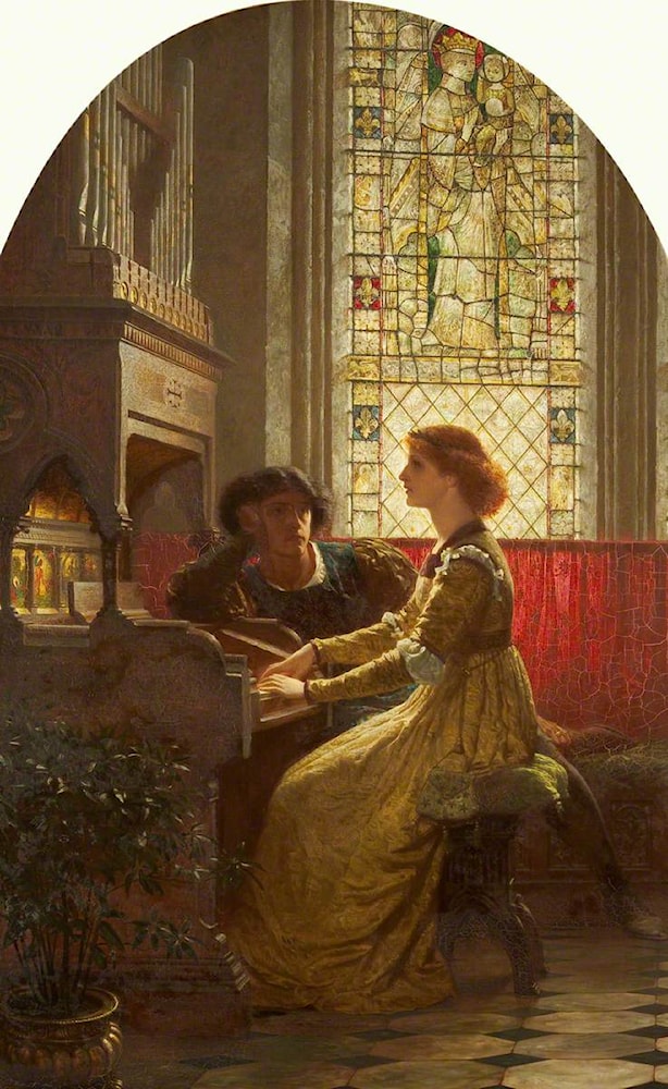 Harmony by Frank Dicksee