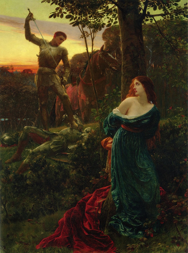 Chivalry by Frank Dicksee