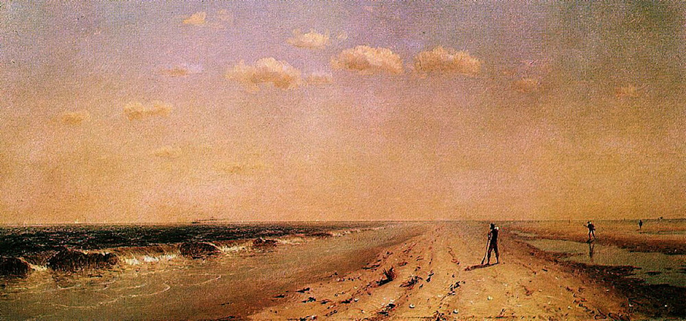 Fire Island Beach by Sanford Robinson Gifford - Art Renewal Center