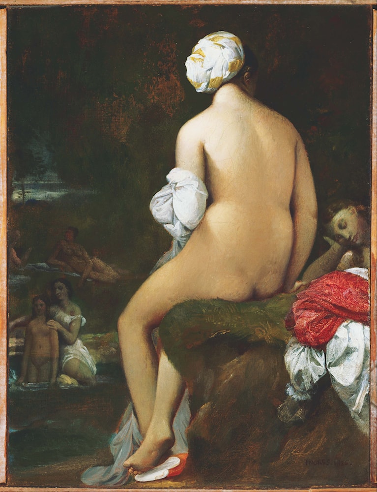 The Small Bather by Jean Auguste Dominique Ingres