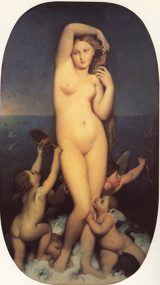 Venus Anadyomène by Jean Auguste Dominique Ingres
