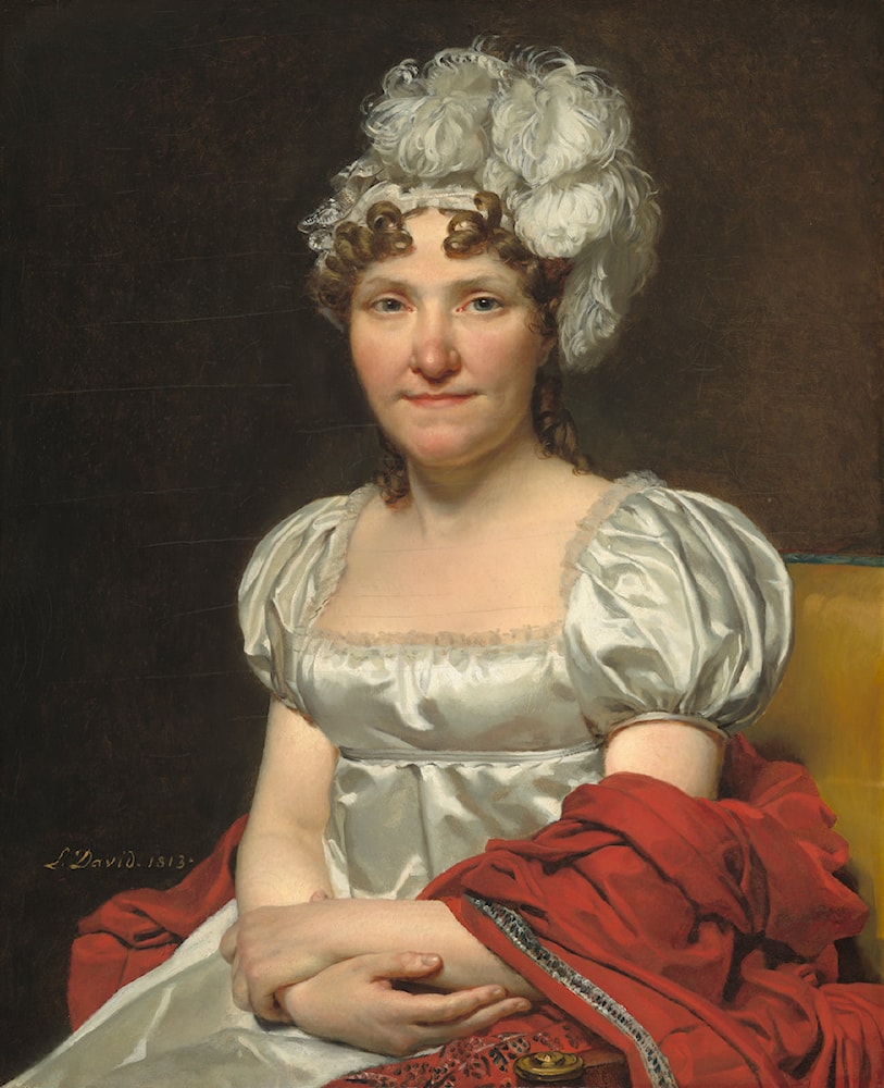 Madame David by Jacques-Louis David