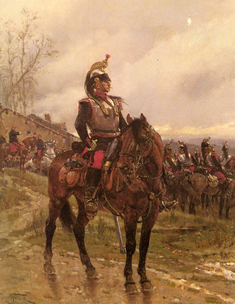 The Hussars by Alphonse de Neuville Art Renewal Center