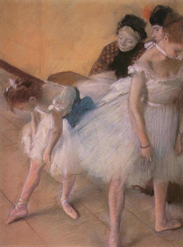The Dance Examination by Edgar Degas
