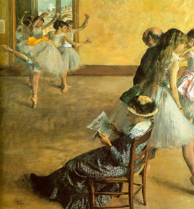 Ballet Class by Edgar Degas