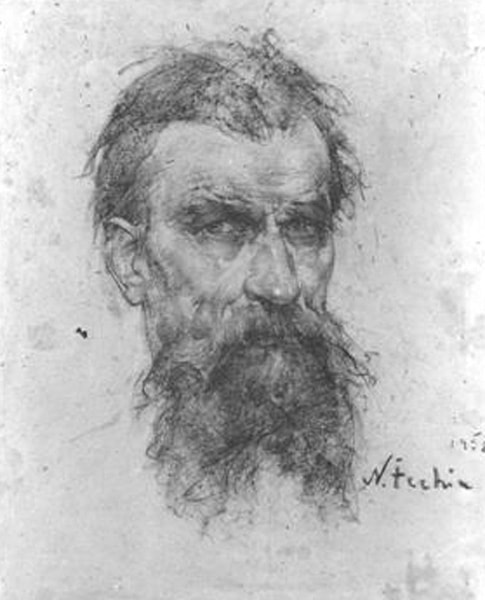 Fechin's Father by Nicolai Fechin