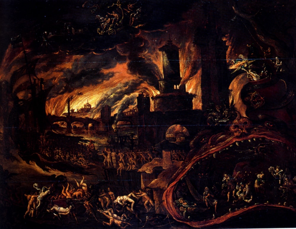 Hell Scene by Jacob Isaacsz