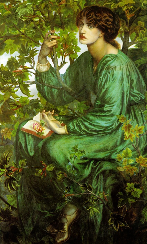 La Donna della Finestra by Dante Gabriel Rossetti - Art Renewal Center