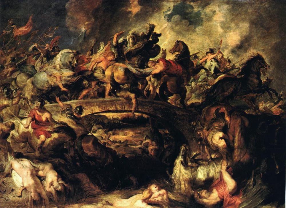 Battle of the Amazons by Peter Paul Rubens