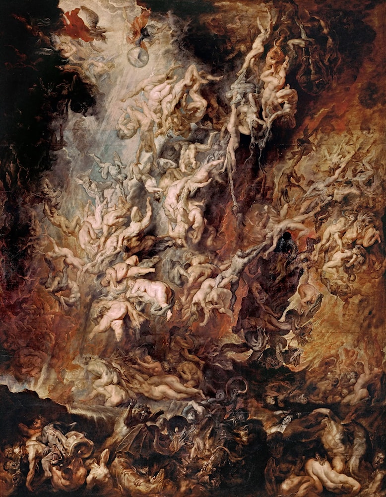 Fall of the Rebel Angels by Peter Paul Rubens
