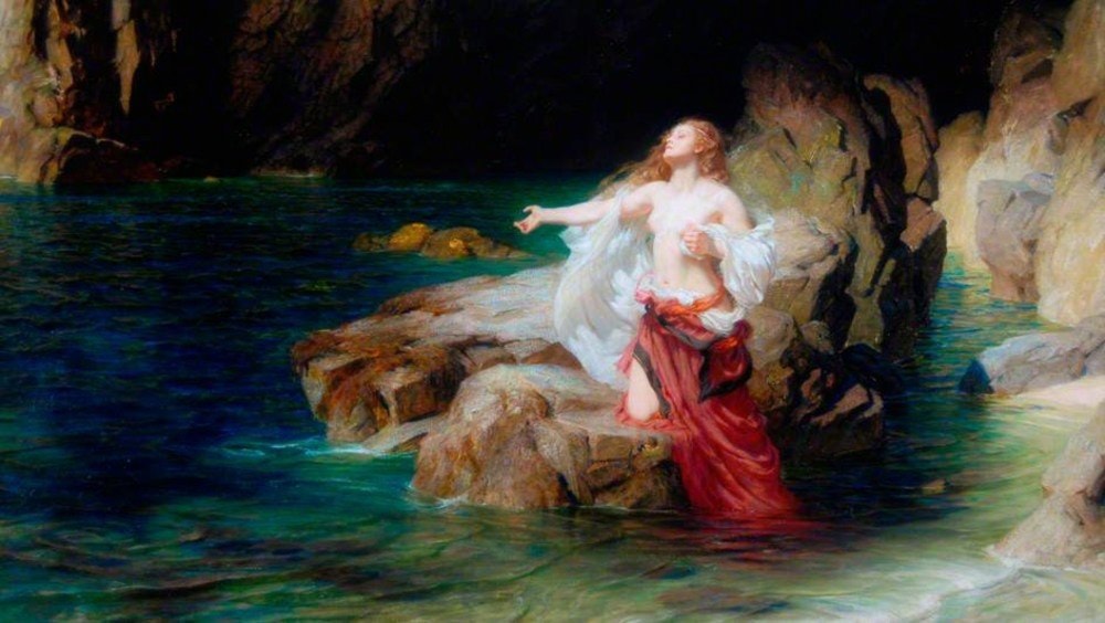 Ariadne by Herbert James Draper - Art Renewal Center