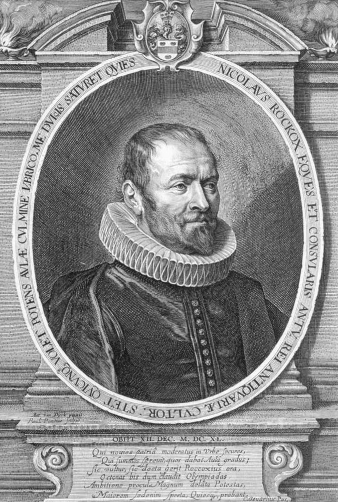 Portrait of Nicolaas Rockox by Lucas Vorsterman Art Renewal Center