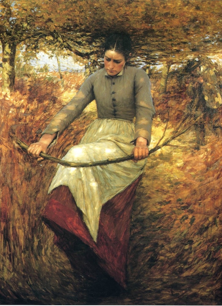 An Autumn Morning by Henry Herbert La Thangue Art Renewal Center