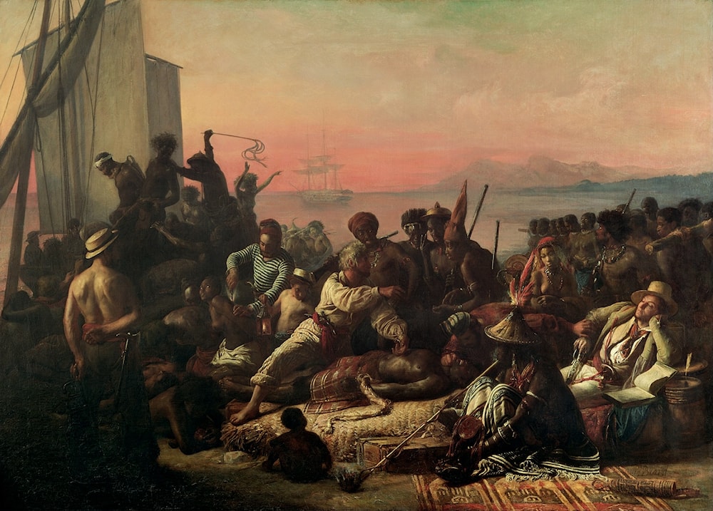 La traite des esclaves by Francois-Auguste Biard - Art Renewal Center