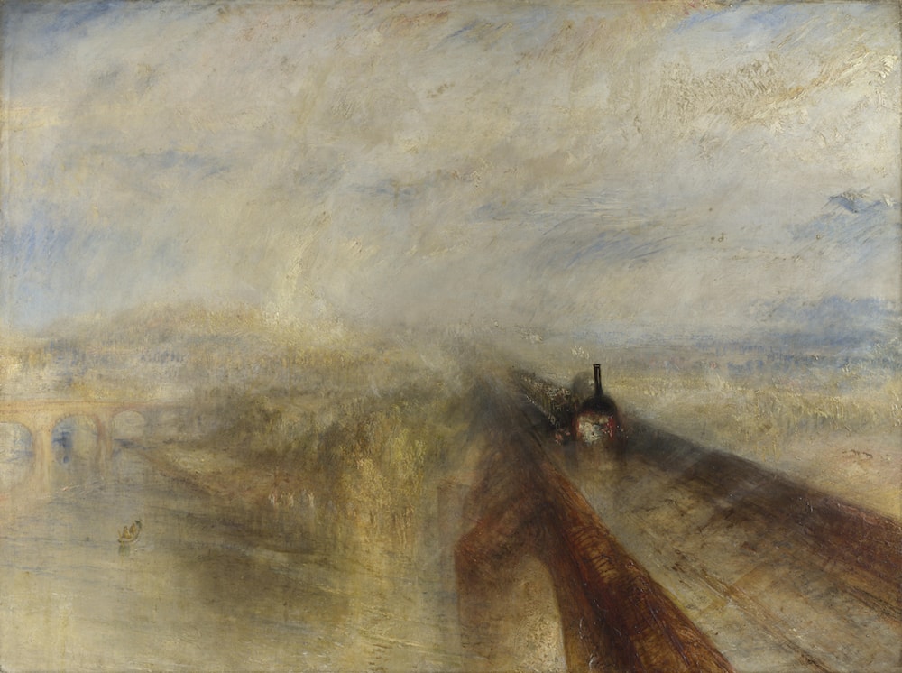 Rain, Steam and Speed - The Great Western Railway by Joseph Mallord William Turner