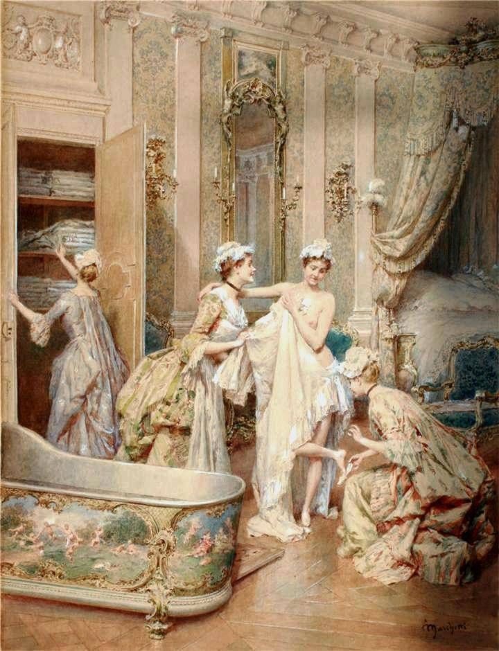 La Sortie du Bain by Ludovico Marchetti