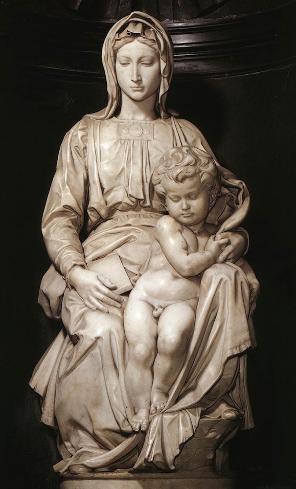 Madonna and Child by Michelangelo