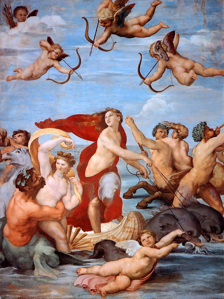 The Triumph of Galatea by Raphael