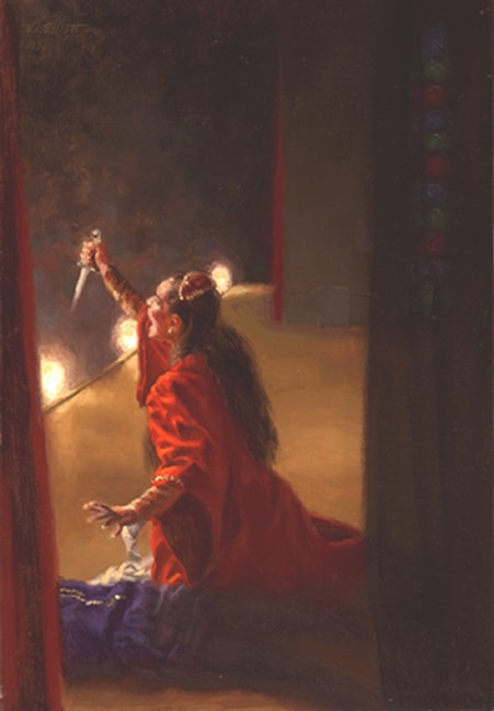 O Happy Dagger by Virgil Elliott