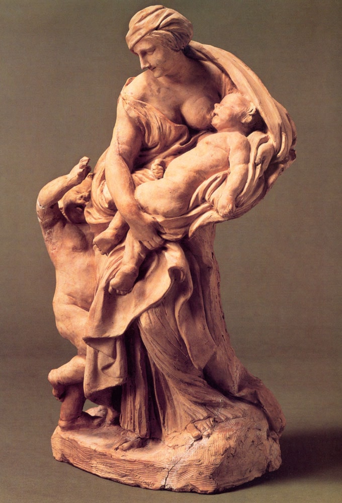 Charity by Gian Lorenzo Bernini - Art Renewal Center