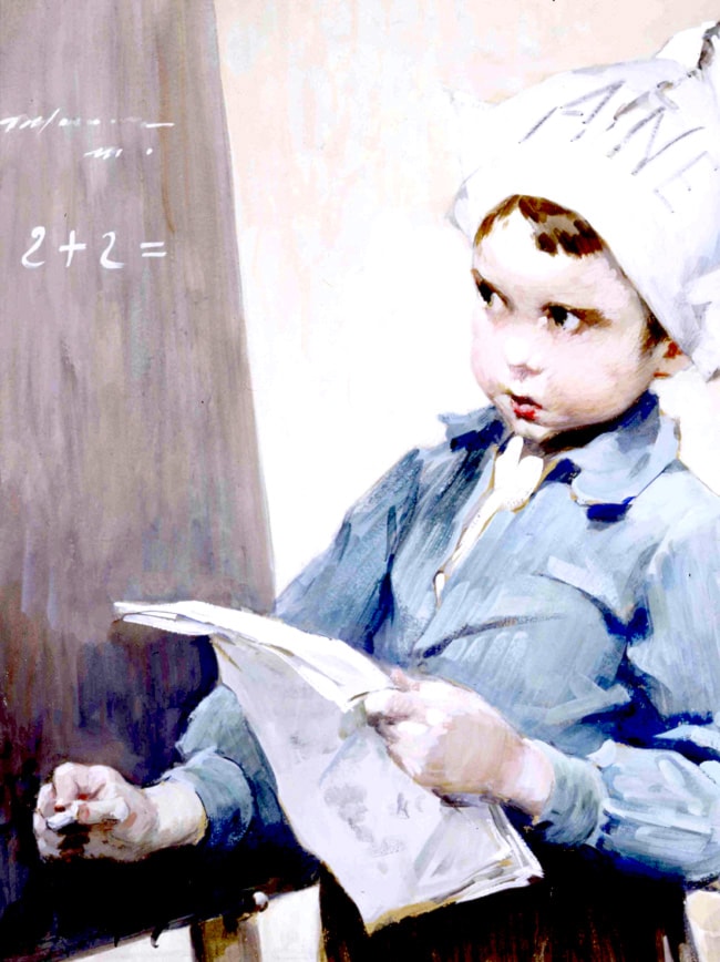ジーン・ヘンリー Jean Henry「自画像」油彩 12号 大作 Henry Jules Jean Geoffroy - 26 artworks - Art Renewal Center