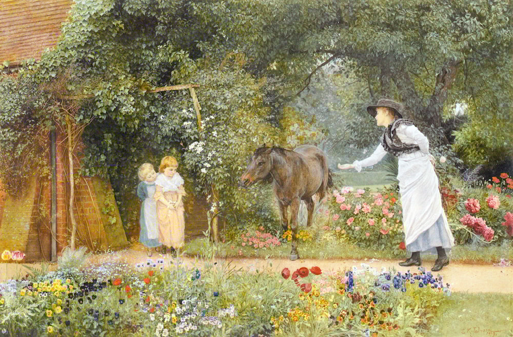 Catching the Pony by Edward Killingworth Johnson