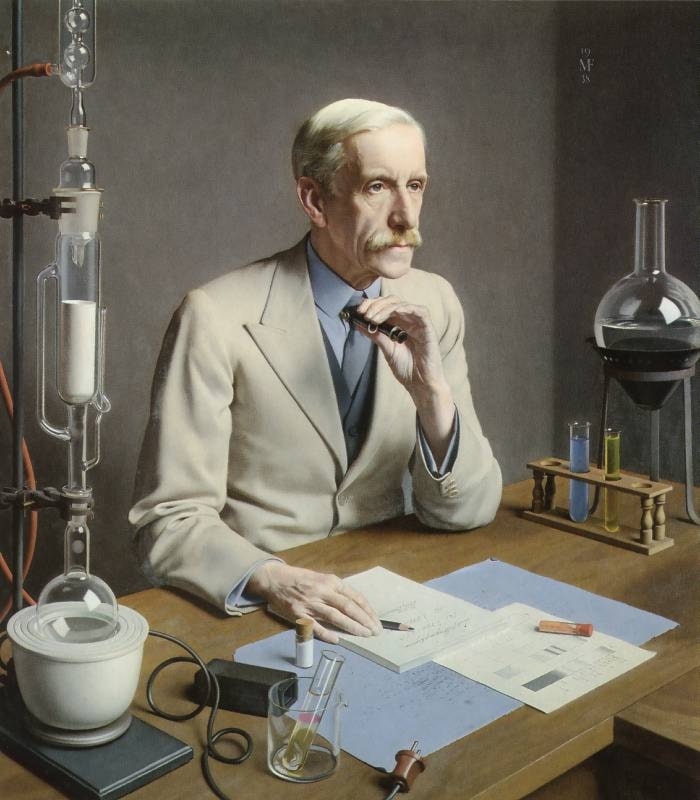 Frederick Gowland Hopkins (18611947) by Meredith Frampton 2 images