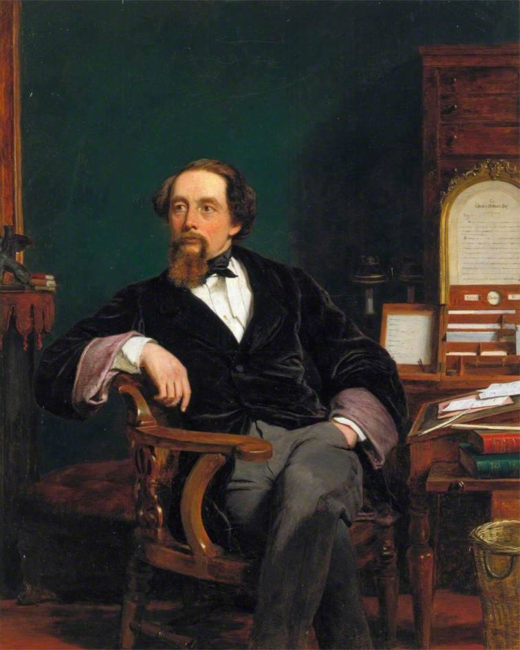 Charles Dickens in his Study by William Powell Frith
