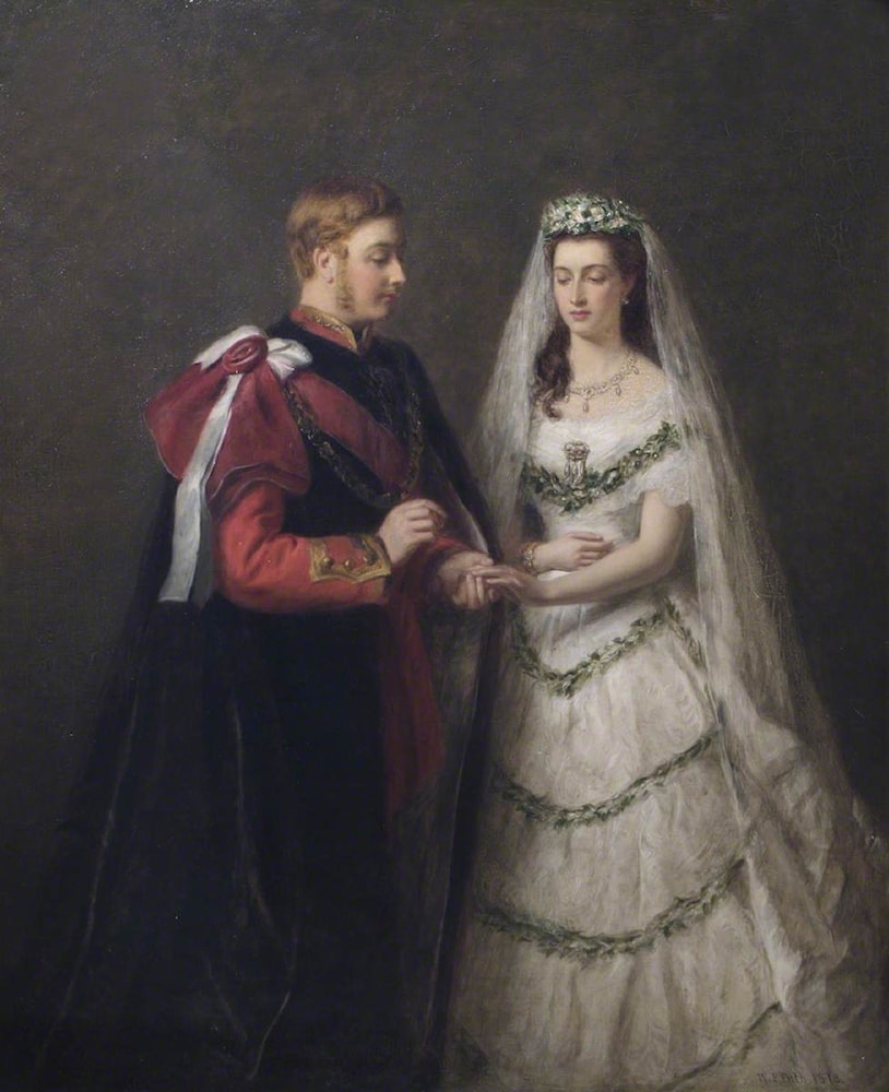 The Marriage of the Prince and Princess of Wales (later King Edward VII