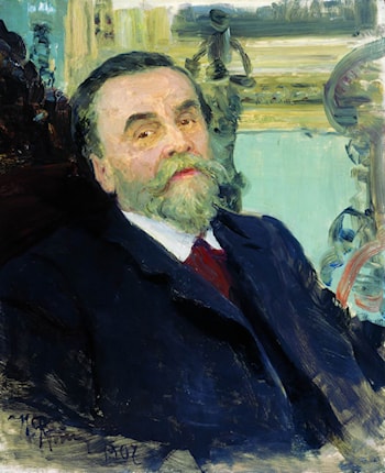 Portrait of Art Collector Ivan Tsvetkov