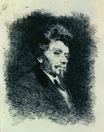 Portrait of P. Schindler