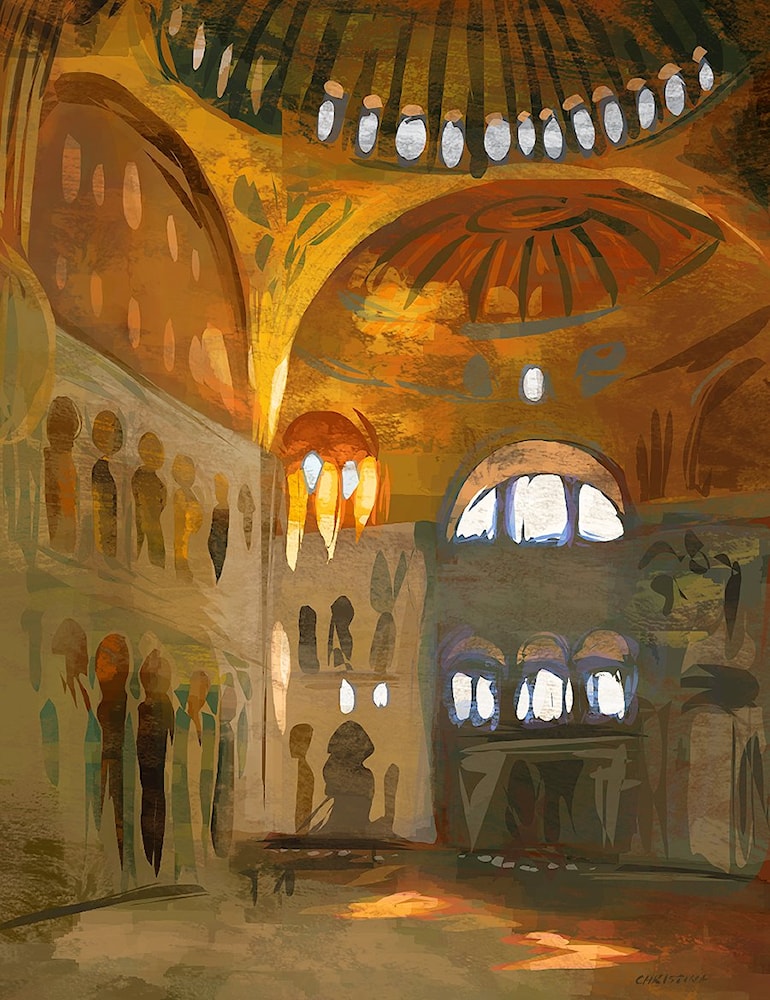 John Singer Sargent Santa Sofia Santa Sofia By John Singer Sargent