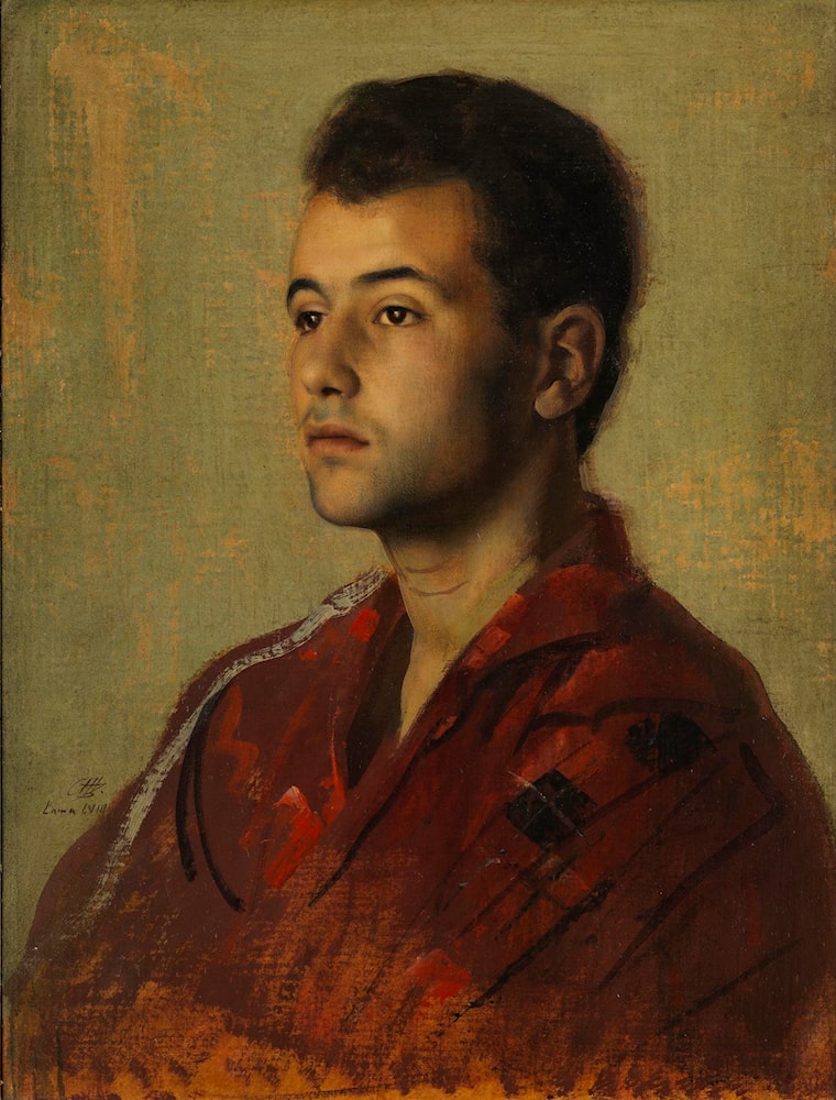 Portrait of Benedetto Annigoni by Pietro Annigoni