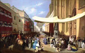 La procesión del Corpus en Sevilla