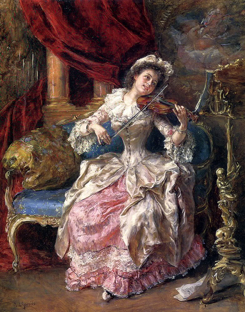 A Musical Afternoon by Eduardo Leon Garrido