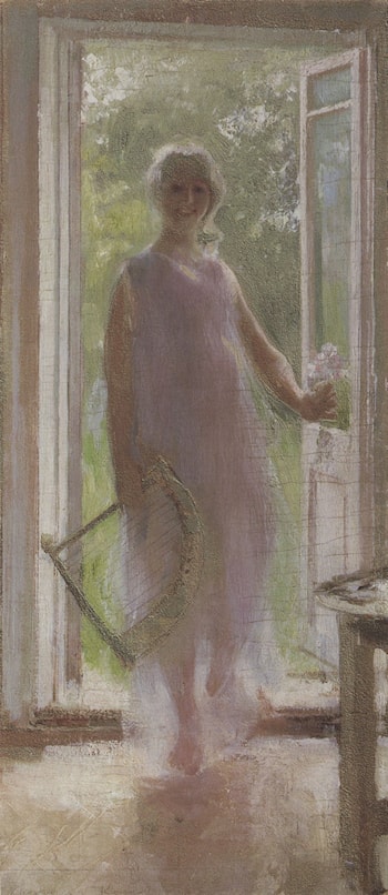 The Girl on the Doorstep. Etude