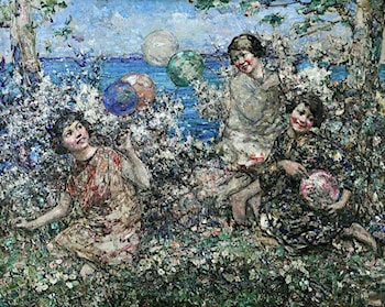 Balloons and Blossom, Brighouse Bay