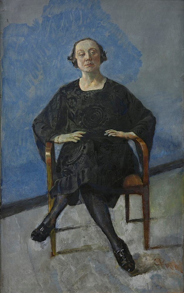 Naima Wifstrand, the Actress by Christian Krohg Art Renewal Center