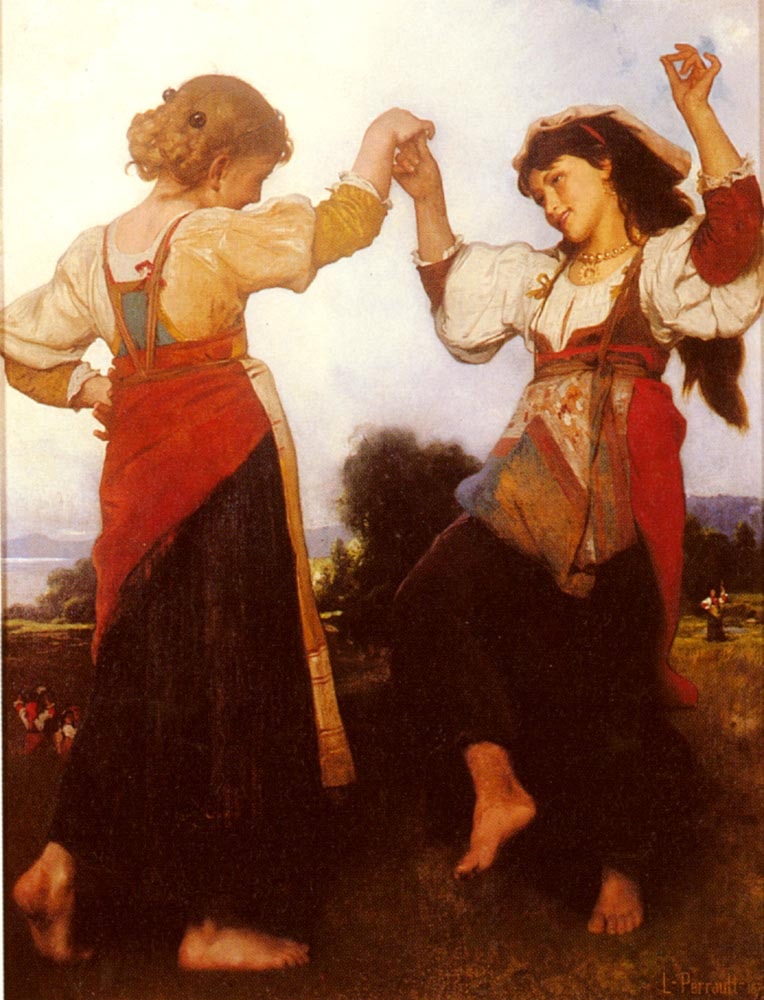 La Tarantella by L&eacute;on Bazile Perrault